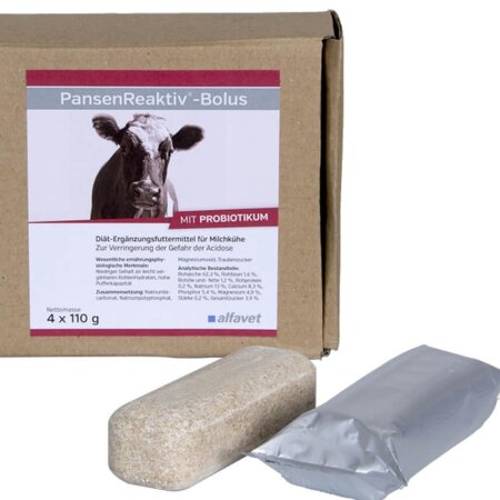 Alfavet PansenReaktiv Bolus | 4 x 110 g