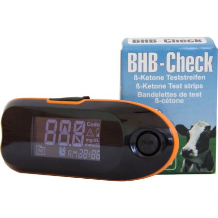 BHB-Check ß-Keton Test-System vet. Messgerät inkl. 50 Teststreifen