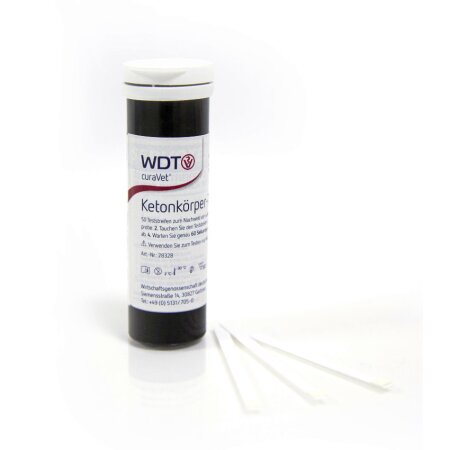 WDT Ketonkörper -Teststreifen für Milch 50 Stück