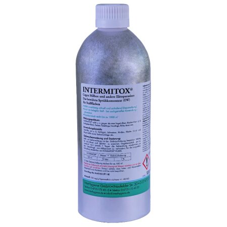 Intermitox 1000 ml Ektoparasiten- und Milbenbekämpfungsmittel für Stallflächen