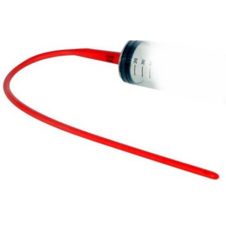 Ersatzsonde für Kerbl Eingabespritze mit Sonde 60 ml und 150 ml sowie Roslam Lämmerretter