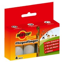 REDTOP Fliegenf&auml;nger Classic Klebefalle | 4er-Pack