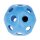 Futterspielball mit Fress&ouml;ffnung 6,0 cm | stabil | &Oslash; 40,0 cm | Blau