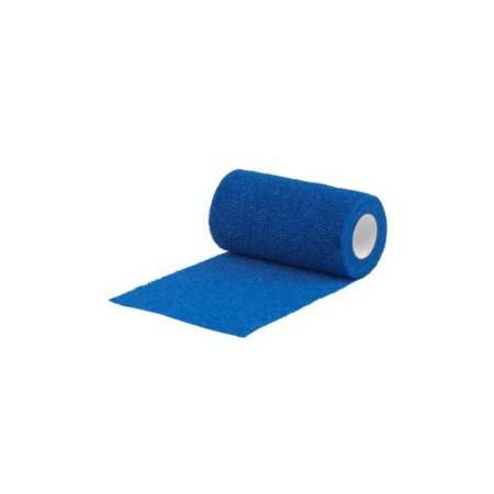 Kohäsive Bandage mit AntiBite-Effekt | Länge 4,5 m | Breite 7,5 cm | Blau