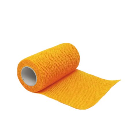 NuTaS Kohäsive Bandage | 10 cm x 4,5 ml | Orange