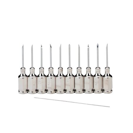 HSW Eco Kanüle aus rostfreiem Cr-Ni-Stahl | 1,40 x 15,0 mm | 17 G 5/8 LL | 12 Stück