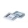 HSW Eco Kanüle aus rostfreiem Cr-Ni-Stahl | 1,40 x 15,0 mm | 17 G 5/8 LL | 12 Stück