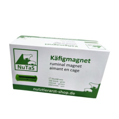 NuTaS Käfigmagnet Fremdkörpermagnet | 10 Stück