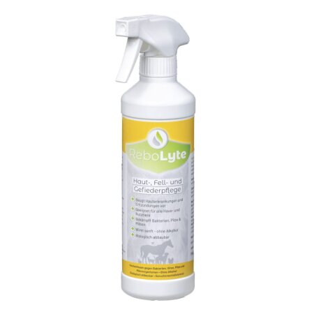 reboVet ReboLyte Haut-, Fell- und Gefiederpflegespray | 500 ml