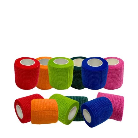 NuTaS Kohäsive Bandagen | 5 cm x 4,5 m | verschiedene Farben