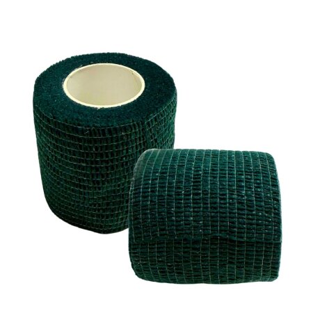 NuTaS Kohäsive Bandage | 5 cm x 4,5 m | Dunkelgrün