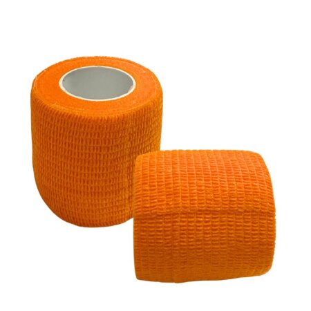 NuTaS Kohäsive Bandage | 5 cm x 4,5 m | Orange