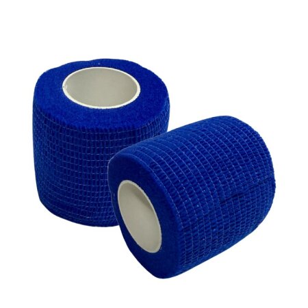 NuTaS Kohäsive Bandage | 5 cm x 4,5 m | Blau