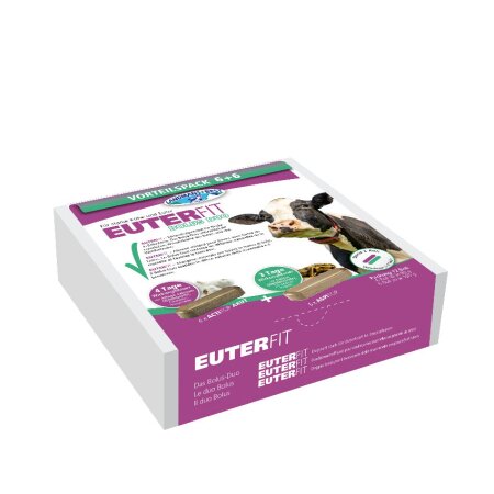 Landmans Best EuterFit | 6 + 6 Bolus Duo Euter | Kühe ab 400 kg | Aktions Vorteilspack