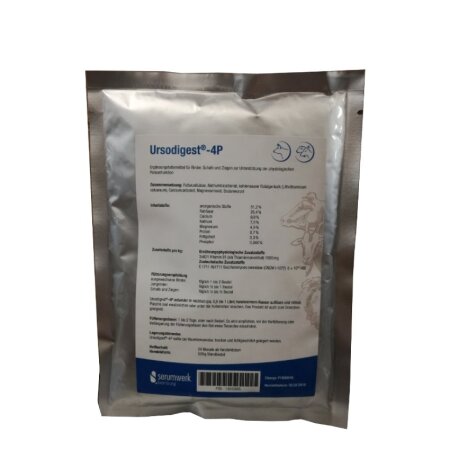 Ursodigest 4P zur Unterstützung der phys. Pansenfunktion