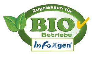 zugelassen für Biobetriebe, InfoXgen
